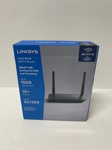 Linksys WiFi 5 Router Dual-Band AC1200 (E5400) - Picture 1 of 12