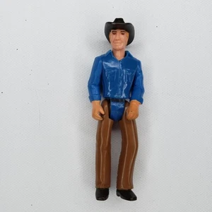 Figura de acción 1979 Tonka Toys Play People Rodeo Cowboy #476 estatuilla 3,75" - Imagen 1 de 7