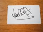 1960'S-00'S Autograph White Card: Clarke, Lee. Item In Very Good Condition Unles
