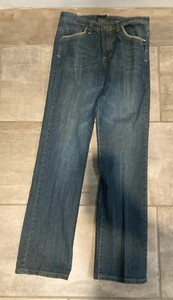 Boys Buffalo by David Bitton Denim Dark Wash Jeans Size 16 - Picture 1 of 3