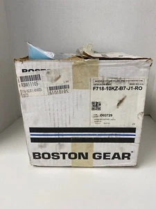 BOSTON GEAR F718-10KZ-B7-J1-RO WORM GEARBOX SPEED REDUCER 50:1 RATIO - Picture 1 of 5