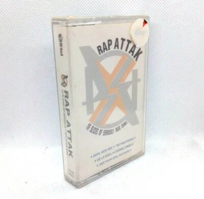 Rap Attak Audio Music Cassette Tape NEW Factory Sealed Rare NOS - Image 1 of 4
