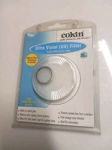 Genuine Cokin 30mm UV Lens Dust Protector Protection Safety Glass Filter NEW - Picture 1 of 4