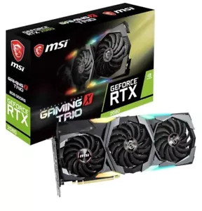 MSI NVIDIA GeForce RTX 2080 GAMING X TRIO 8GB GDDR6 Graphics Card - Picture 1 of 2