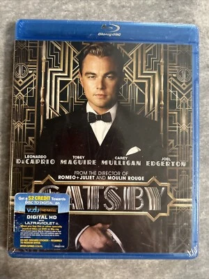 The Great Gatsby (Blu-ray, 2013) - Leonardo DiCaprio - NEW / SEALED - Image 1 of 4