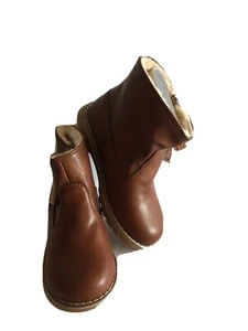 Next Girls Faux Leather Zip Boots Size 11 UK/ 29 EUR NWT - Picture 1 of 7