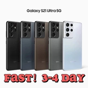 Samsung Galaxy S21 ULTRA G998U 5G 512GB FACTORY UNLOCKED VERIZON TMOBILE OPENBOX - Afbeelding 1 van 17