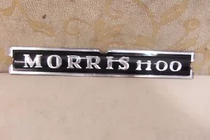 NOS ORIGINAL MORRIS 1100 BOOT PLASTIC INSERT BADGE EMBLEM - Bild 1 von 3