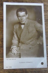 Cartolina d'epoca - Luciano Albertini - attore - postcard  - Picture 1 of 2