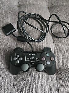 Sony PlayStation 2 PS2 Black Controller SCPH-10010 Dualshock 2 Wired