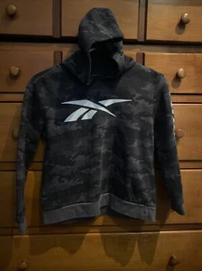 Reebok Hoodie Athletic Fit Gray Youth Small - Picture 1 of 12