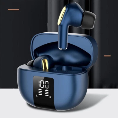 Bluetooth 5.2 Wireless Headphones Bass Earphones Mini Earbuds For iPhone Samsung - Image 1 of 4