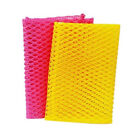 Dish Washing Net Cloths Perfect Scrubber for Cleaning Dishes Pink/Yellow 2PCS