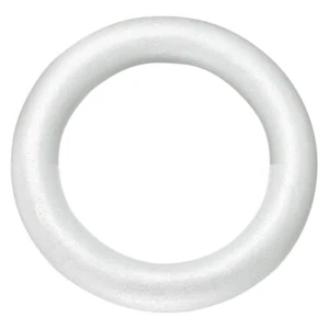 Blank Foam Circle DIY Painting Foam Craft Foam Wreath Form for DIY Craft - Picture 1 of 12