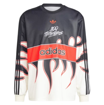 [JD8174] Adidas Originals Men's 100 Thieves Long Sleeve Multicolor Jersey *NEW* - Image 1 of 4