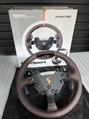 Fanatec Clubsport Porsche 918 RSR Steering Wheel - PlayStation, Windows 10 PC - Image 1 of 4