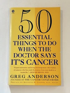 50 Essential Things To Do When The Doctor Says It’s Cancer - Paperback Book - Picture 1 of 9
