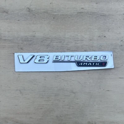 Genuine Mercedes OEM W213 E63s guard badge V8 biturbo 4matic A2138179900 - image 1 of 4