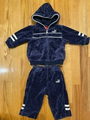 Traje deportivo Puma Velous talla 0-3 meses $120 Foto 1 de 4