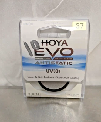 Hoya EVO Antistatic 37mm UV(0) Super Slim Frame Filter -NH - Image 1 of 3