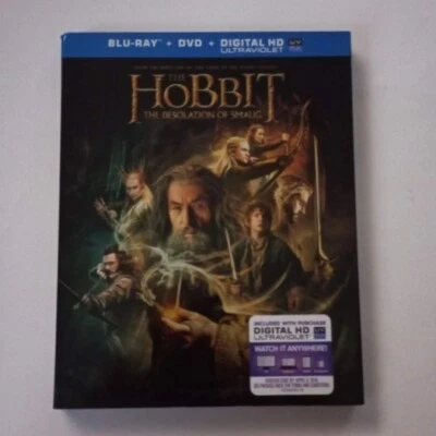 The Hobbit: The Desolation of Smaug (Blu-ray, 2013) Fantasy Action 2 Disc Set - Image 1 of 4