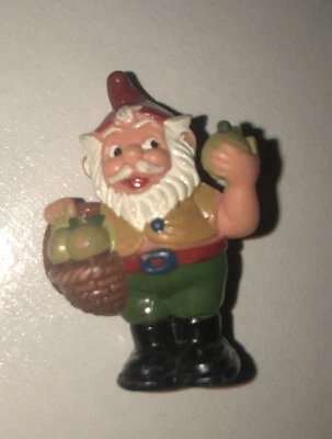 ü-eier figuren /Blumentopf-Zwerg 1994 Ferdi Fallobst  - Bild 1 von 2