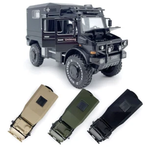 1:28 Unimog Metal Maqueta Coche Autocaravana Juguete con Luz Sonido para Niños - Imagen 1 de 25