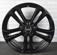Genuine 18" Audi A3 Alloy Wheels Black Edition FULLY REFURBISHED Set of Four