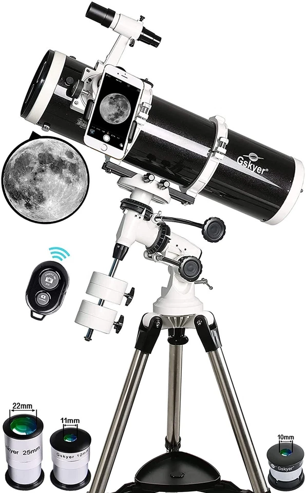 Gskyer 130EQ Professional Astronomical Reflector Telescope, German Technology - Image 1 of 4