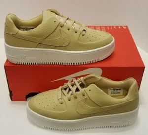 Nike AF1 Sage Low 2 Desert Ore/White Women's Sz 6 CT0012-200 NoLid B-Grade - Picture 1 of 5
