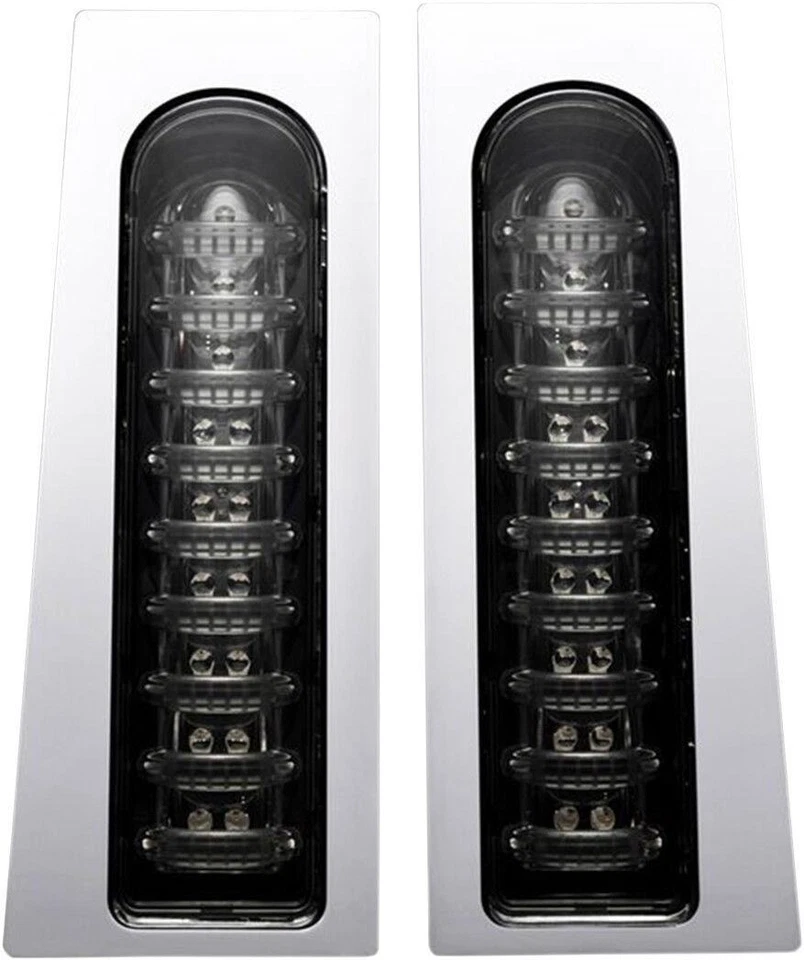 Custom Dynamics PB-FILL-S-C ProBEAM Fillerz Saddlebag LED Lights Harley FL 14-22 - Image 1 of 2