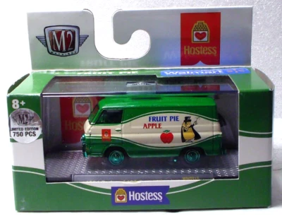M2 Machines Green Chase Hostess 1964 Dodge A100 Panel Van 1:64 Diecast 1/750 - Image 1 of 3