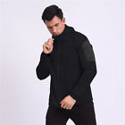 Men's Casual Sports Hoodie Running Hooded Sweatshirts Zipper Pullover