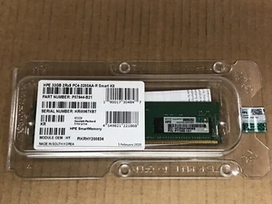 1x HPE DDR4 32GB PC4-3200AA-R 2Rx8 Smart Memory Kit Ram ECC Server Registered - Picture 1 of 3