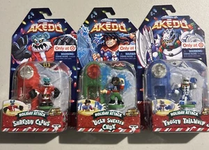 Suéter Feo Akedo Holiday Attack Garras Destrozadas Chux Frosty Coilwhip Alce Juguetes - Imagen 1 de 2