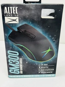 Altec MG300 RBG Gaming Mouse 8 Buttons Comfort Grip 800-1600 DPI - Picture 1 of 6