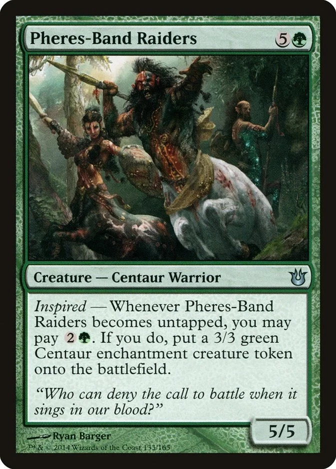 LP Pheres-Band Raiders (133) Born of the Gods BNG MTG Magic - Image 1 of 1
