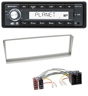 Continental MP3 AUX USB DAB 1DIN Autoradio für Alfa Romeo 156 (2001-2003) - Bild 1 von 4