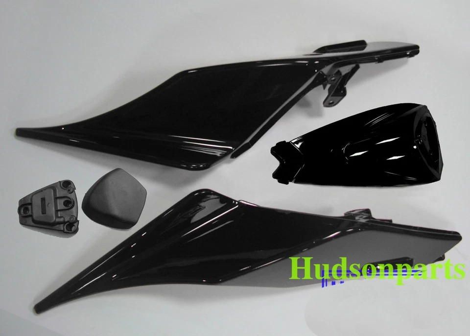 Cubierta trasera + carenado de cubierta de asiento para Aprilia RSV4 1000 2010-2015 negro brillante Foto 1 de 1