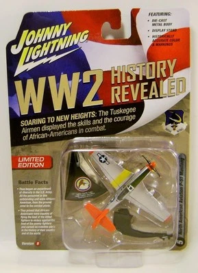 NORTH AMERICAN AVIATION P-51 MUSTANG MILITARY PLANE V/B JOHNNY LIGHTNING 2024 - Image 1 of 2
