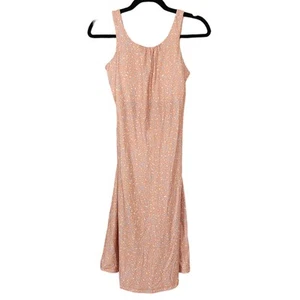 Neu mit Etikett Prana Größe Skypath Kleid gebacken apricot gesprenkelt ärmellos Ausschnitt hinten - Bild 1 von 11