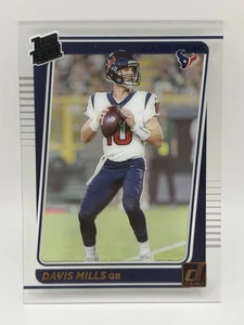 2021 Clearly Donruss Davis Mills #58 Rated Rookie Texans NM - Picture 1 of 2