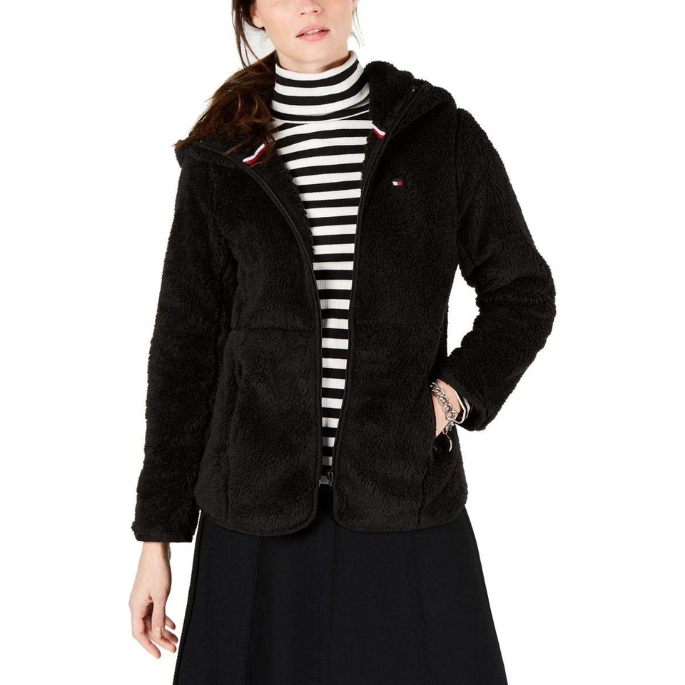 Tommy Hilfiger Mujer Polar Mangas Largas Sudadera con Capucha Talla XL Foto 1 de 1