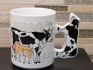 Vintage Kuhbecher mit Kuhhenkel - Bild 1 von 12