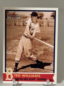 Ted Williams 2001 Fleer Baseball Card #9  SHIPS SAME DAY A965 - Picture 1 of 6