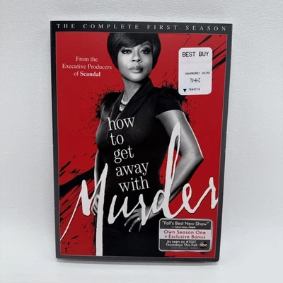 How to Get Away with Murder: The Complete First Season 1 (DVD, 2014, 2015) - Image 1 of 4