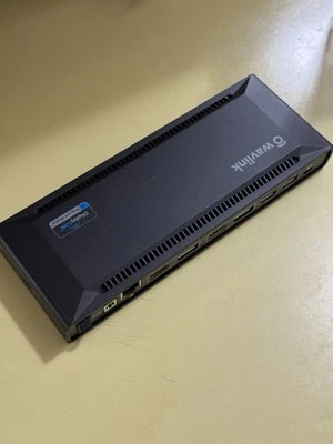 USED WAVLINK USB C Dual 4K Laptop Docking Station WL-UG69PD2 - Image 1 of 2