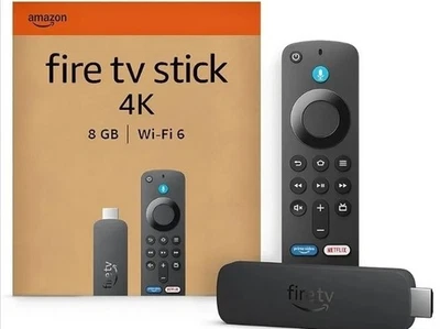 AMAZON Fire TV Stick 4K with Alexa Voice Remote - Image 1 of 2