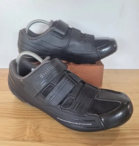 Shimano Dynalast RP2 Sh-Rp 200-S L Road Cycling Black Shoes Size EU 43 US 8.9 - Picture 1 of 13