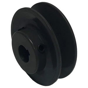 GRAINGER APPROVED BK40X1/2 V-Belt Pulley,1/2 in dia. Bore,Fixed 813HC4 - Picture 1 of 1